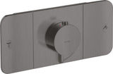 AXOR One Thermostatmodul für 2 Verbraucher mit Select-Tasten und Eco-Funktion – Chrom