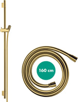 HANSGROHE Unica'S Puro Brausestange 900 mm mit Brauseschlauch 1600 mm Chrom