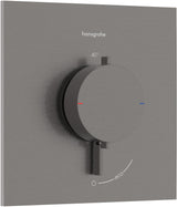 HANSGROHE Ecostat Comfort E Thermostat Unterputz Fertigset für 1 Verbraucher – Temperatur- und Volumensteuerung