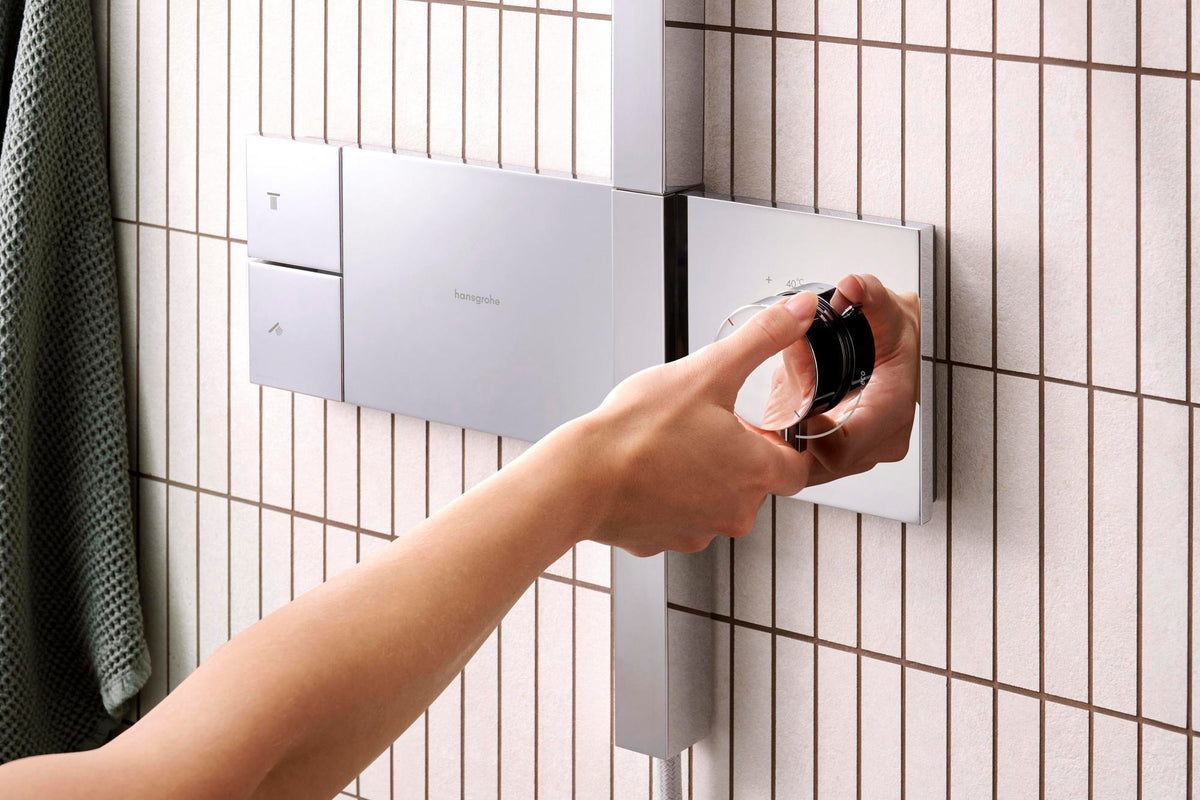 HANSGROHE Raindance Alive Q 210/340 1jet Duschsystem mit Thermostat und Select-Technologie