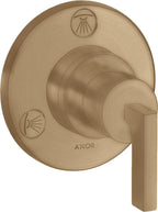 keine Angabe / brushed bronze