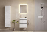 HANSGROHE Xarita E Wandspiegel 500x700 mm, LED, SmartTouch, AntiFog, mattweiß