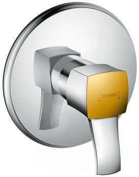 Hansgrohe METROPOL CLASSIC Einhebel-Brausemischer DN 15 Unterputz chrom/gold-optik mit Temperaturbegrenzung