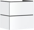 HANSGROHE Xilesa E Waschtischunterschrank 630 mm mit 2 Schubkästen, SoftClose, Wandmontage
