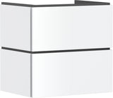 HANSGROHE Xilesa E Waschtischunterschrank 630 mm mit 2 Schubkästen, SoftClose, Wandmontage