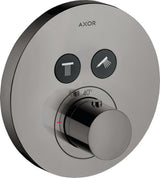AXOR ShowerSelect Round Thermostat für 2 Verbraucher – Chrom, wandmontiert