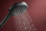 HANSGROHE Raindance Alive Select S Brausehalterset 125 mm 3jet EcoSmart mit Textilschlauch 1600 mm