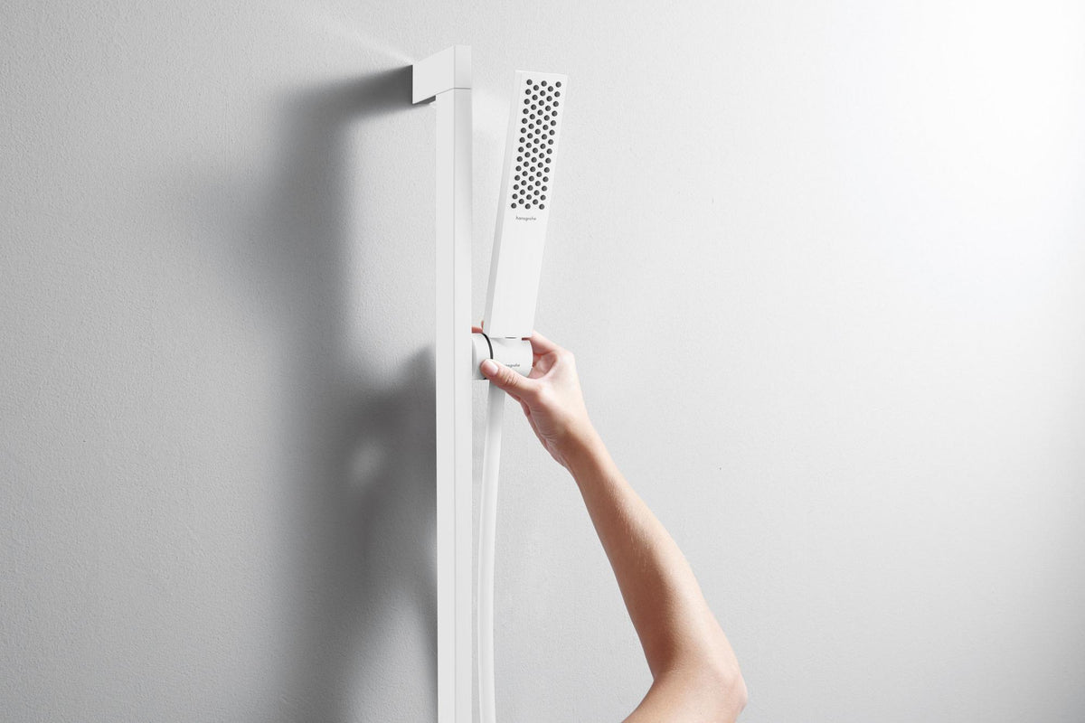 HANSGROHE Unica E Puro Brausestange 650 mm mit Brauseschlauch 1600 mm Chrom