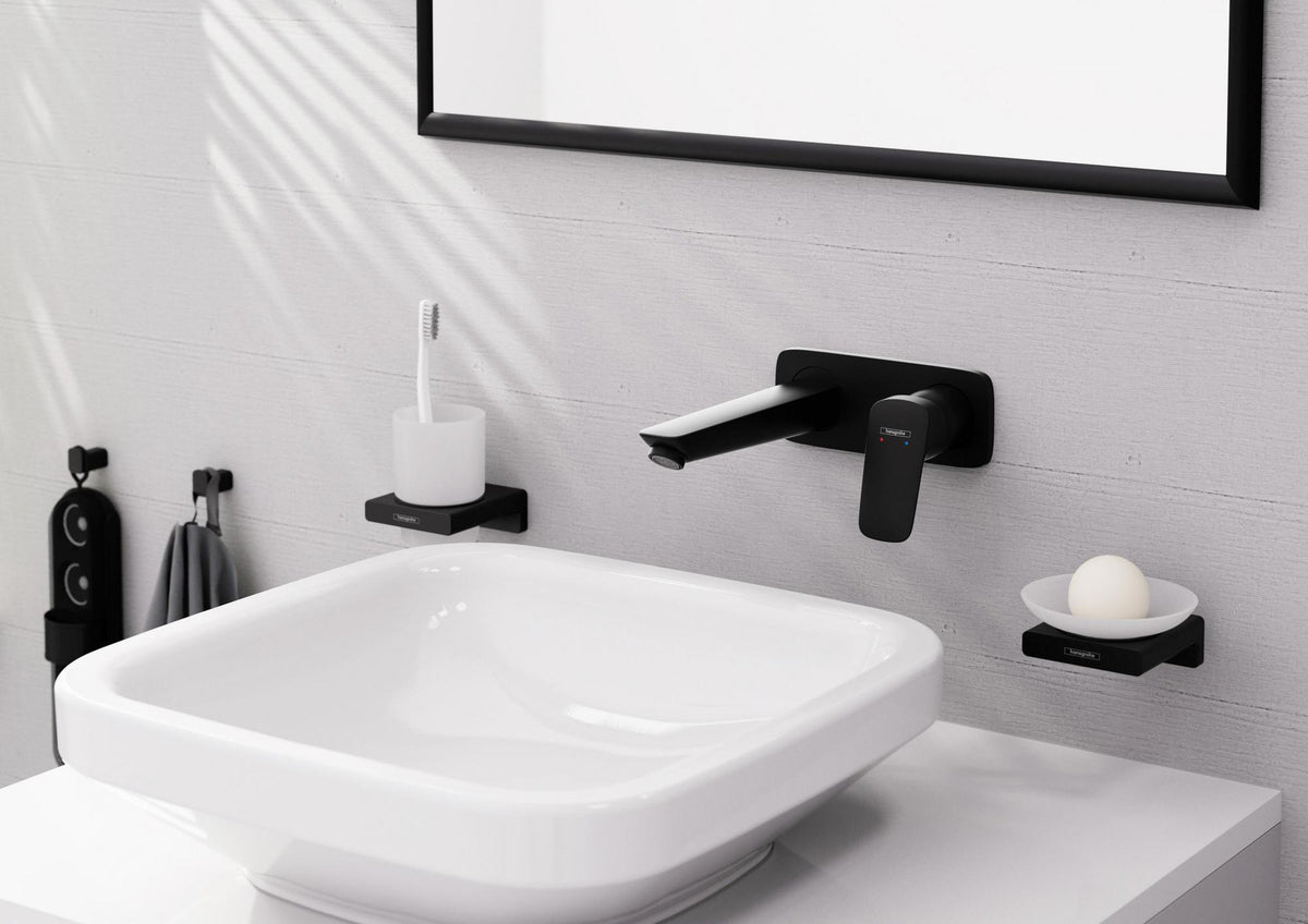 HANSGROHE Logis Einhebel-Waschtischmischer Unterputz DN 15 mit 195 mm Auslauf in Chrom