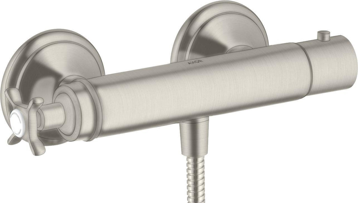 AXOR MONTREUX Brausethermostat Aufputz DN 15 mit Kreuzgriff, chrom