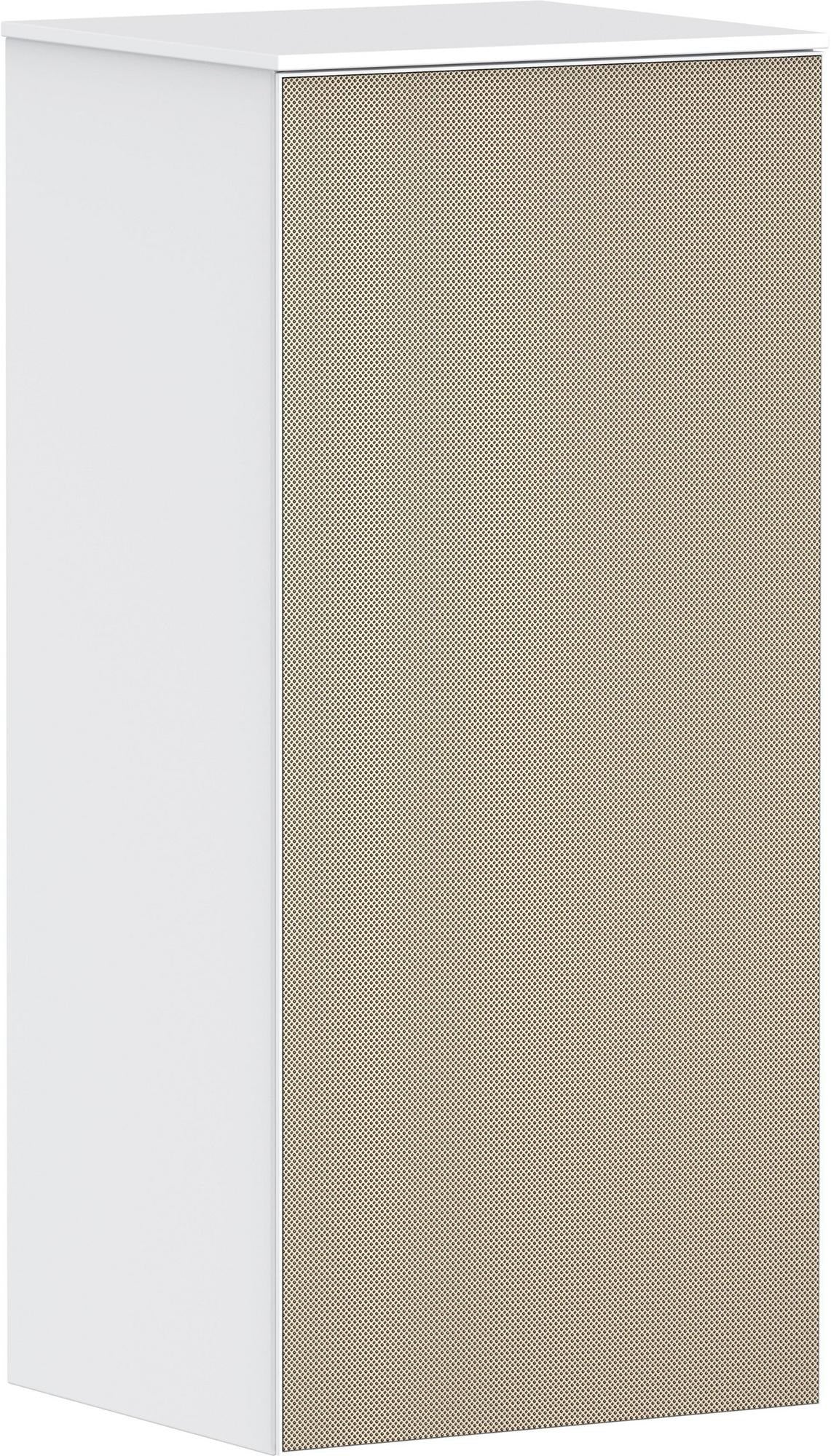 HANSGROHE Xevolos E Halbhochschrank 890 mm, eiche dunkel, grifflos mit PushOpen – Badmöbel