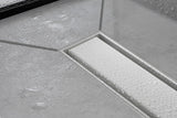 HANSGROHE RainDrain Match Duschrinne 600 mm mattschwarz höhenverstellbar