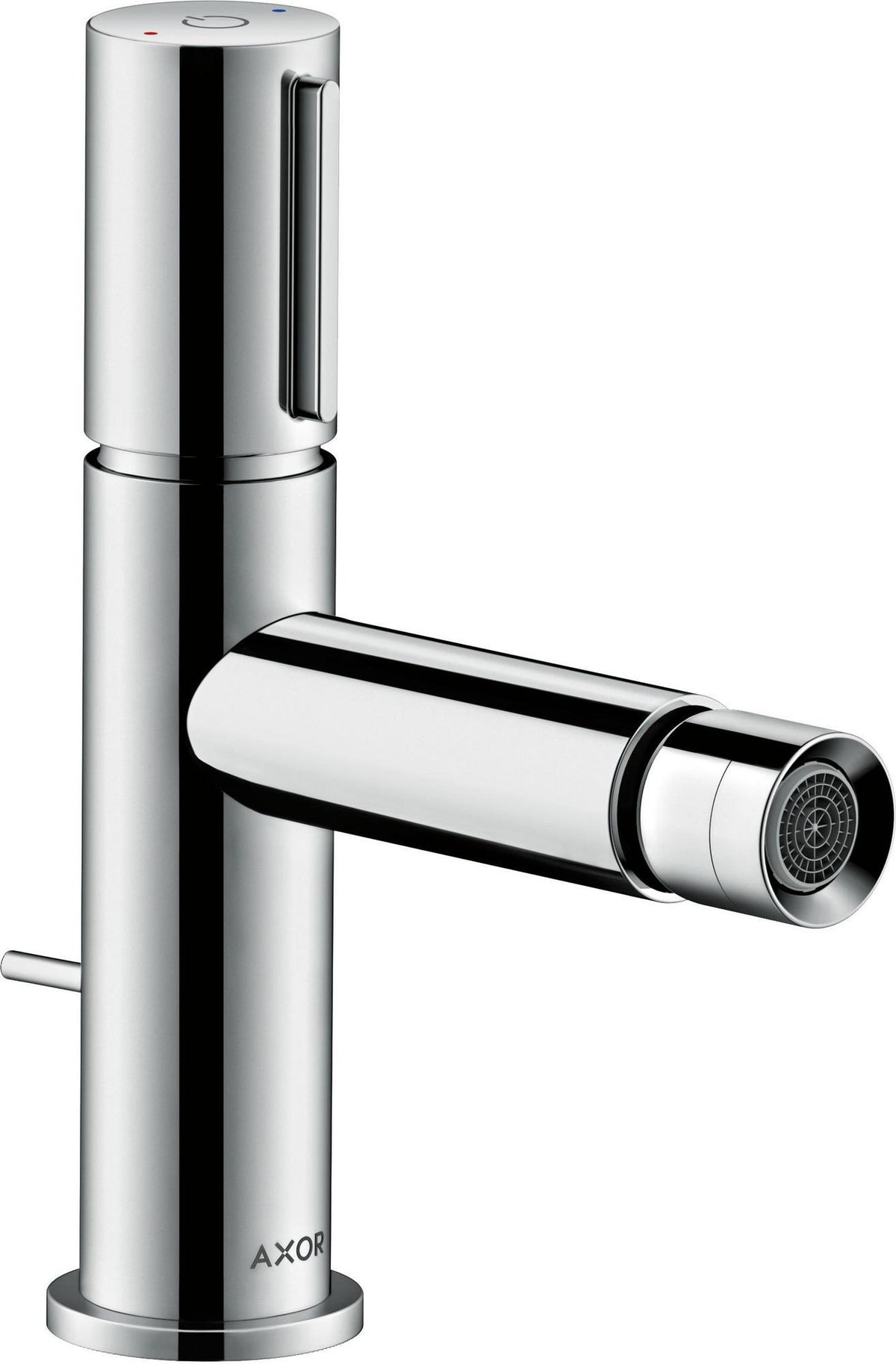 AXOR Uno Select-Bidetmischer von Hansgrohe – Chrom, 5 l/min, mit Ablaufgarnitur