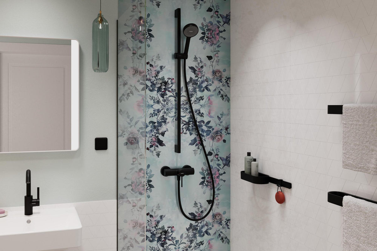 HANSGROHE Activera S 95 1jet EcoSmart Brauseset mit 900 mm Brausestange in Chrom