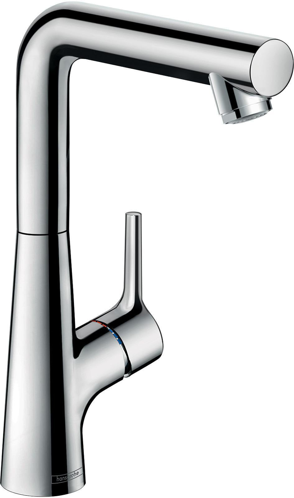 HANSGROHE Talis S Einhebel-Waschtischmischer 210 mit Zugstangen-Ablaufgarnitur, chrom