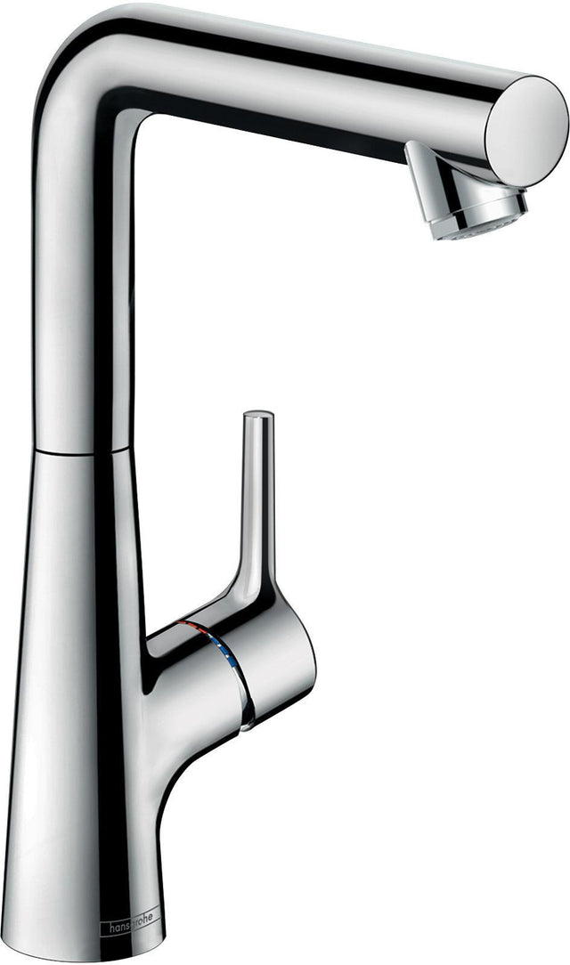 HANSGROHE Talis S Einhebel-Waschtischmischer 210 mit Zugstangen-Ablaufgarnitur, chrom