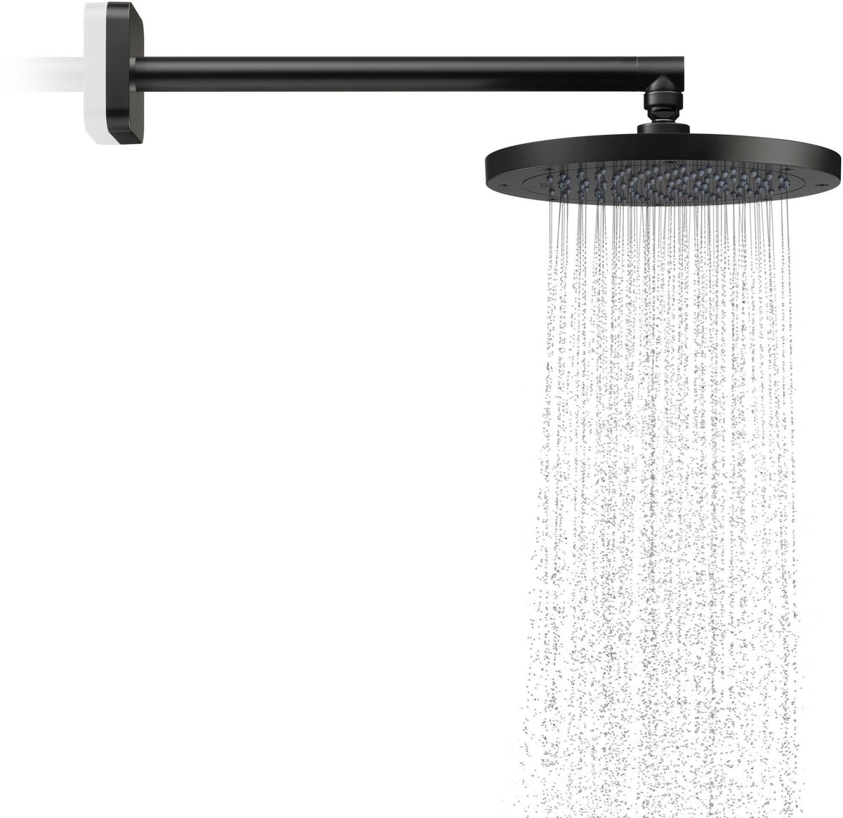 AXOR Kopfbrause 245 1 Jet EcoSmart Chrom – Rain-Duschkopf für Wand- und Deckenmontage