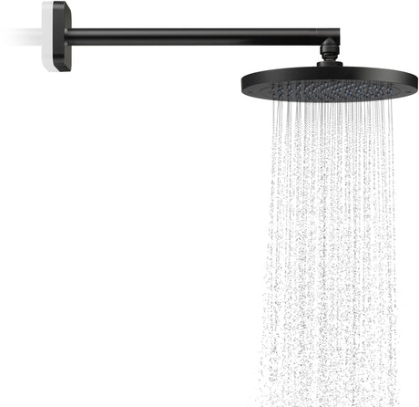 AXOR Kopfbrause 245 1 Jet EcoSmart Chrom – Rain-Duschkopf für Wand- und Deckenmontage