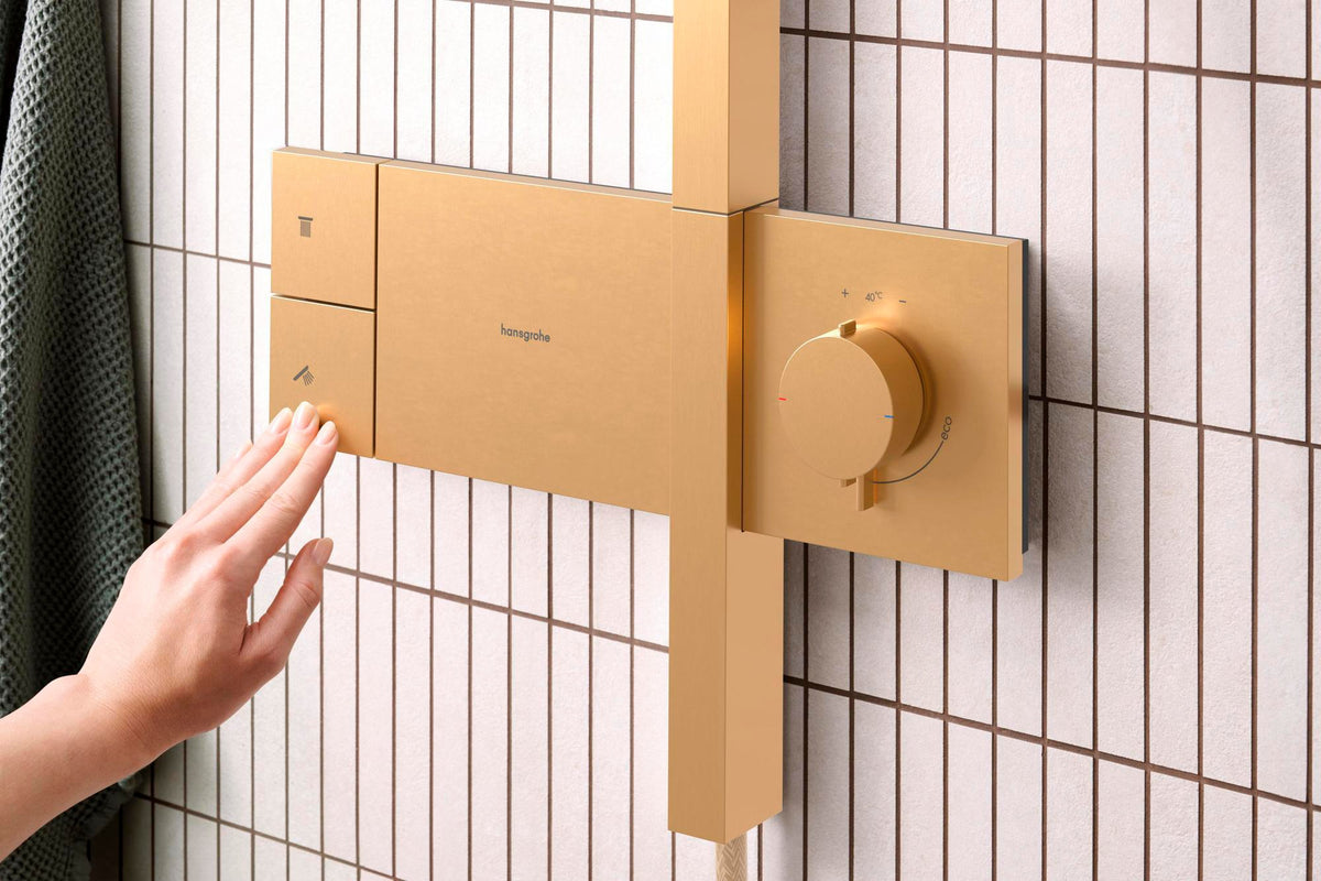 HANSGROHE Raindance Alive Q 210/340 1jet Duschsystem mit Thermostat und Select-Technologie