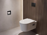 HANSGROHE XtraStoris Original WC-Papierhalter 150x150x140mm mattweiß – rahmenloses Design