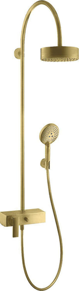 AXOR Citterio Showerpipe DN 15 mit Einhebelmischer und 1jet Kopfbrause – Chrom