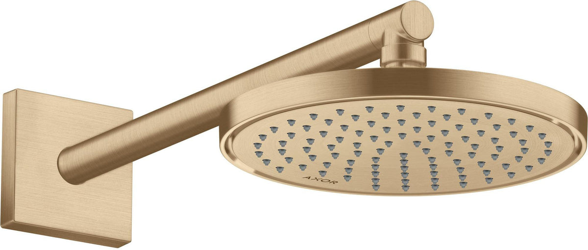 AXOR Kopfbrause 220 1jet EcoSmart Chrom – 220 mm Rain-Duschkopf für Wand- und Deckenmontage