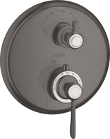 AXOR MONTREUX Thermostatbatterie Unterputz mit Ab-/Umstellventil und Hebelgriff Chrom