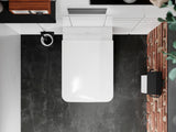 HANSGROHE WC-Sitz EluPura Q weiß mit SoftClose und QuickRelease – Montage von oben