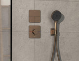 HANSGROHE ShowerSelect Comfort Q Thermostat chrom – 1 Verbraucher, Select-Taste, Mengensteuerung