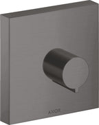 schwarz / brushed black chrome