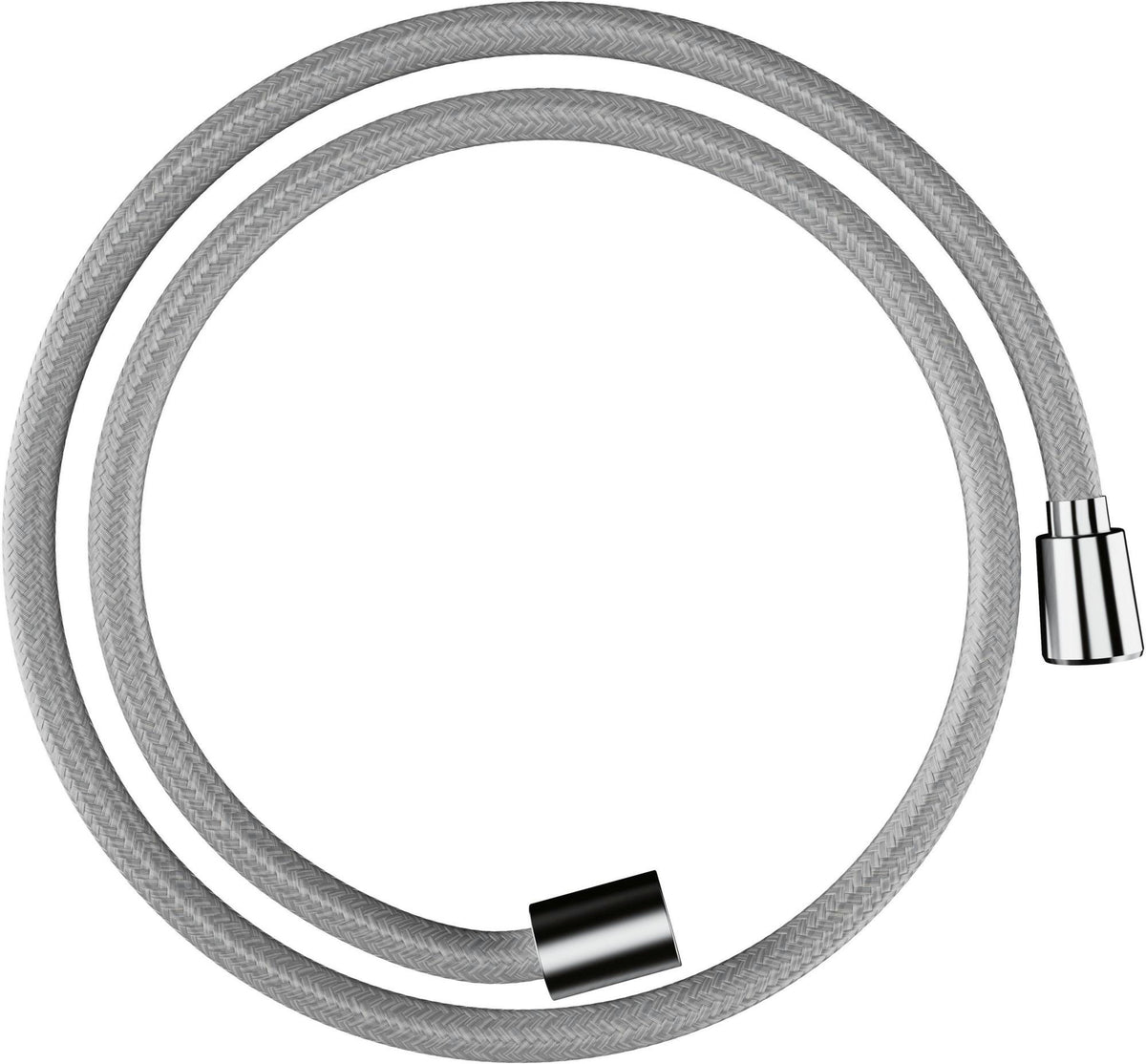 Hansgrohe Designflex Textilbrauseschlauch 125 cm Chrom – Knickgeschützt & Drehwirbel