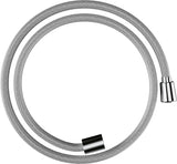 Hansgrohe Designflex Textilbrauseschlauch 125 cm Chrom – Knickgeschützt & Drehwirbel