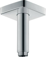 HANSGROHE Deckenanschluss E DN 15 100 mm chrom – Messing, mit Rosette, für Duschkopf