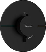 HANSGROHE ShowerSelect Comfort S Thermostat Fertigmontageset Unterputz Chrom – 1 Verbraucher, Stop-Funktion
