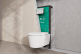 HANSGROHE EluPura S Wand-WC Set weiß mit HygienEffect und SoftClose