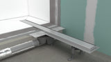 Hansgrohe RainDrain Go Komplettset Duschrinne 1200 mm rückseitig befliesbar für Stand- und flache Installation