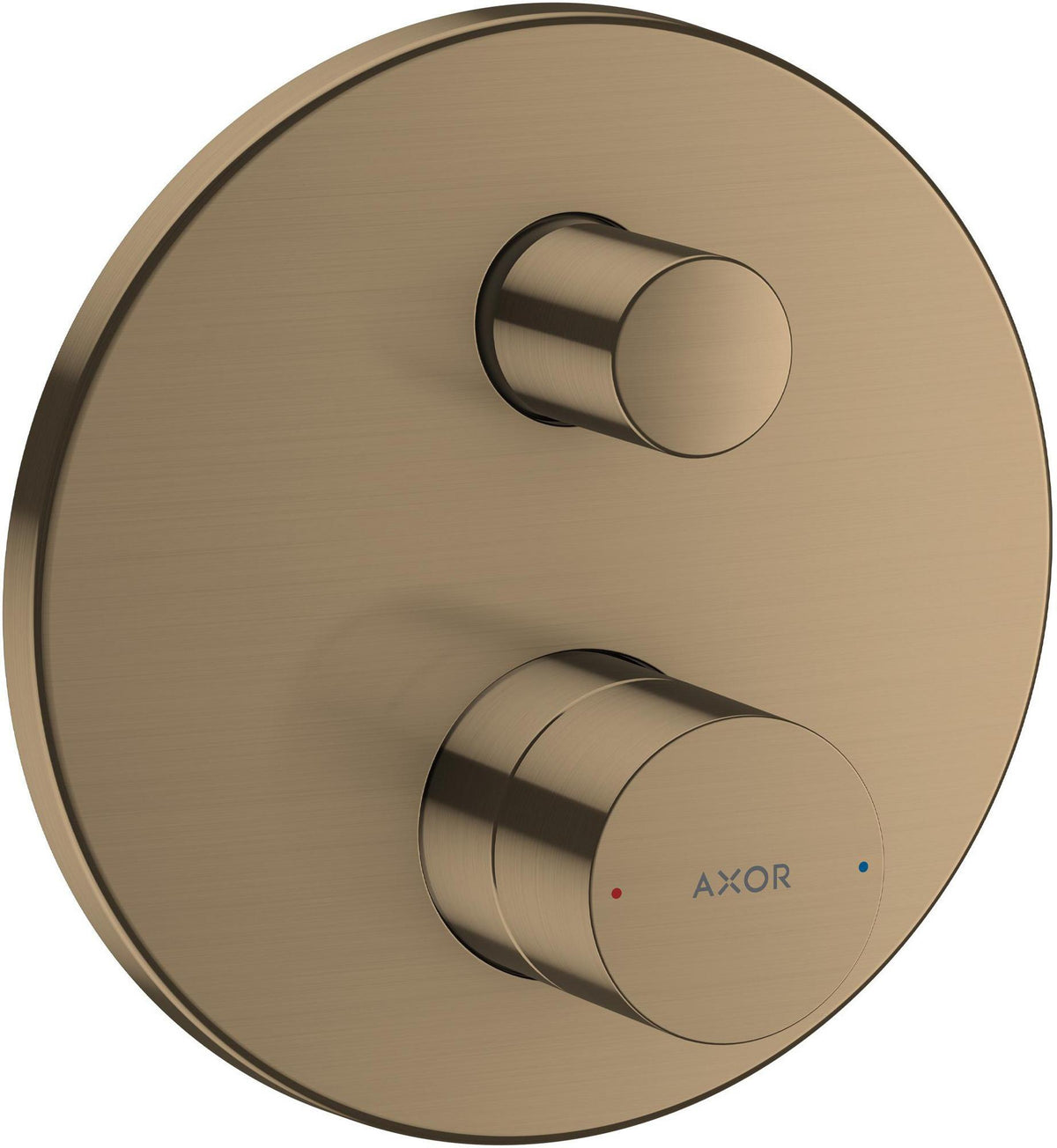 AXOR UNO Wannenmischer Aufputz Chrom – Einhebelmischer mit Umsteller und Keramikmischsystem