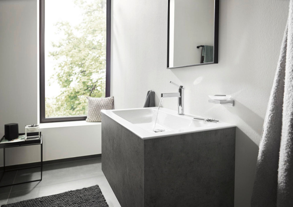 HANSGROHE Finoris 100 Standventil Chrom – Kaltwasser-Armatur mit Laminarstrahl und Pingriff
