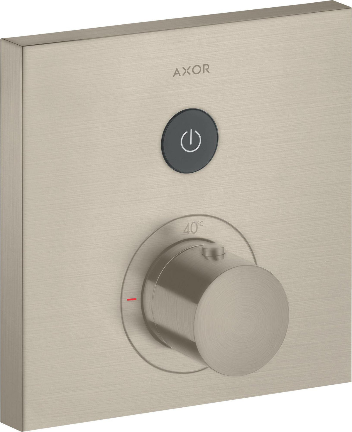 AXOR ShowerSelect Square UP Thermostat für 1 Verbraucher, Chrom – Hansgrohe