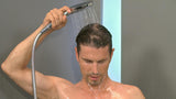 Handbrause RAINDANCE SELECT E 120 3jet von HANSGROHE – 3 Strahlarten, EcoSmart, QuickClean