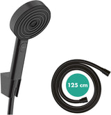 HANSGROHE Pulsify Select S 105 3jet Brauseset mattschwarz PowderRain Massagestrahl