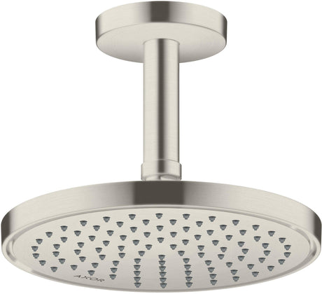 AXOR Kopfbrause 220 1jet EcoSmart Chrom – Rain-Duschkopf mit Antikalk, 220 mm, für Wand- und Deckenmontage