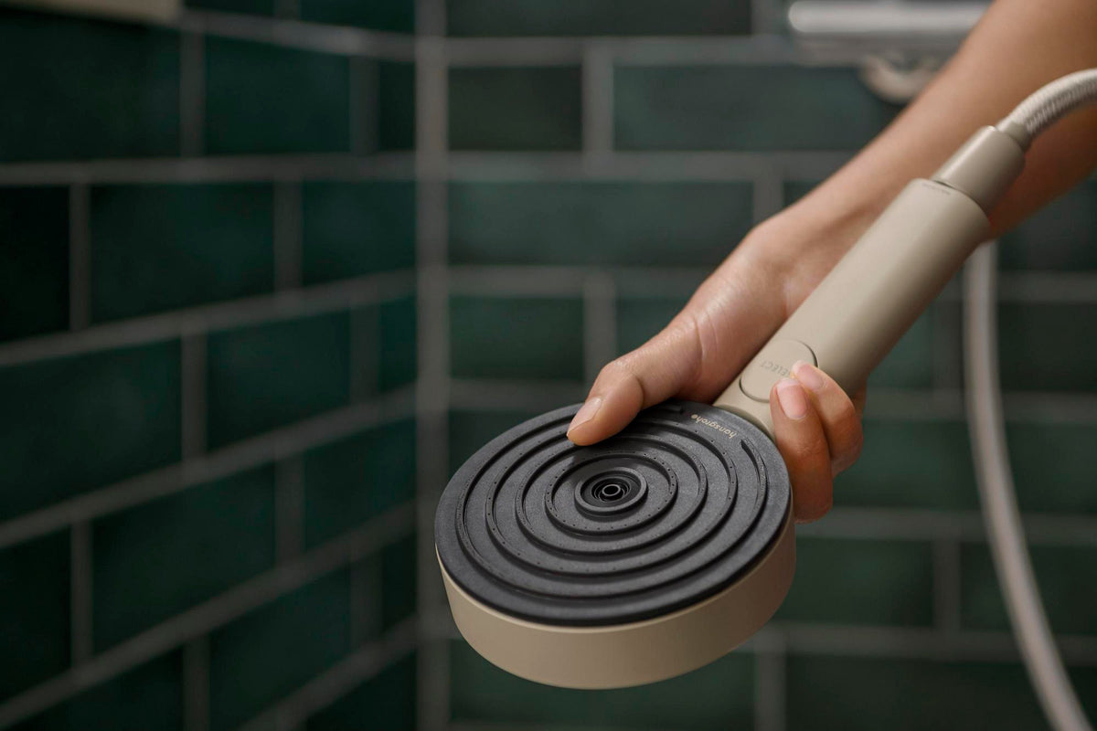 AXOR Pulsify Planet Edition 105 Handbrause mit 3 Strahlarten und Select-Taste