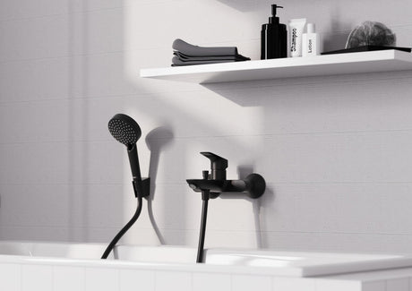 HANSGROHE Handbrause VERNIS Blend Vario Chrom – 2 Strahlarten, QuickClean, 100 mm