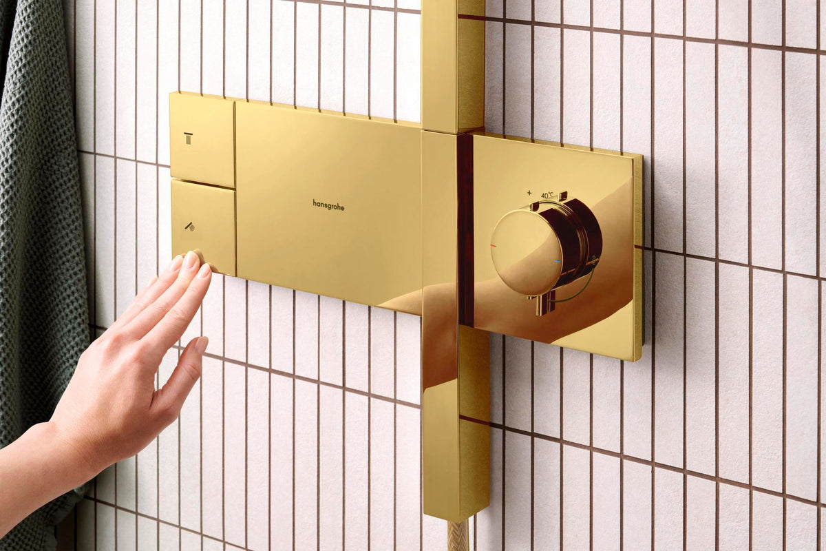 HANSGROHE Raindance Alive Q 210/340 1jet Duschsystem mit Thermostat und Select-Technologie