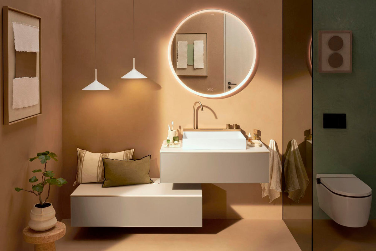 HANSGROHE Spiegel Xarita S 700 mm mit LED-Beleuchtung und kapazitivem Berührungssensor