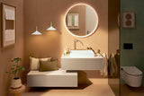 HANSGROHE Spiegel Xarita S 700 mm mit LED-Beleuchtung und kapazitivem Berührungssensor