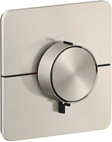 AXOR ShowerSelect ID HighFlow Thermostat Unterputz softsquare chrom – Präzise Temperatur- und Volumensteuerung