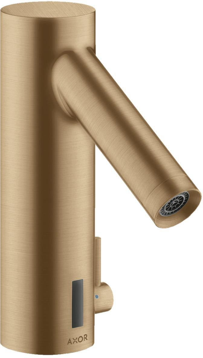 AXOR Starck Elektronik-Waschtischmischer DN 15 mit Infrarot-Sensor und Batteriebetrieb, Chrom