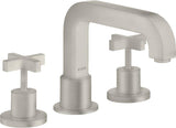 AXOR CITTERIO 3-Loch-Wannenrandarmatur DN 15 – thermostatisch, Kreuzgriffe, chrom